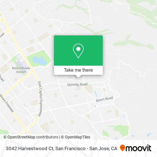 Mapa de 3042 Harvestwood Ct