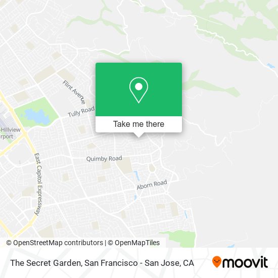 The Secret Garden map