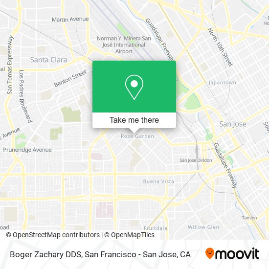 Boger Zachary DDS map