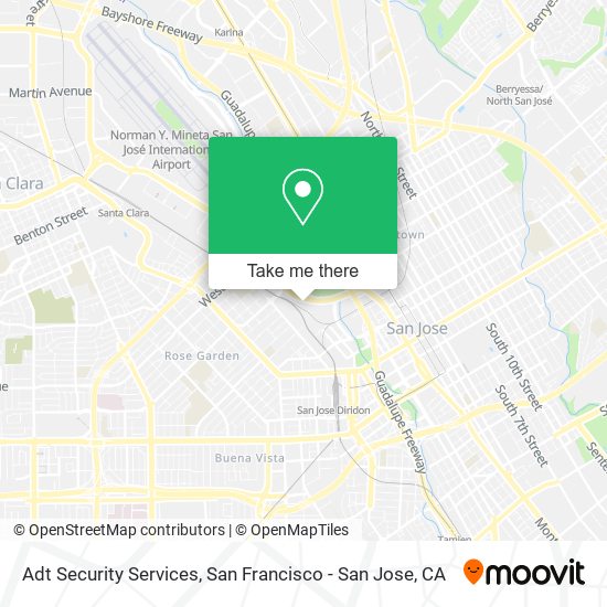 Adt Security Services map
