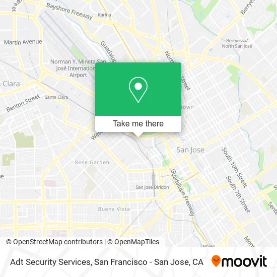 Mapa de Adt Security Services