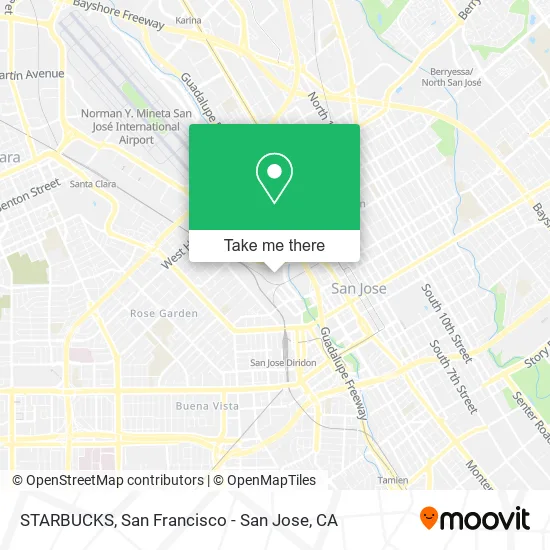 Mapa de STARBUCKS