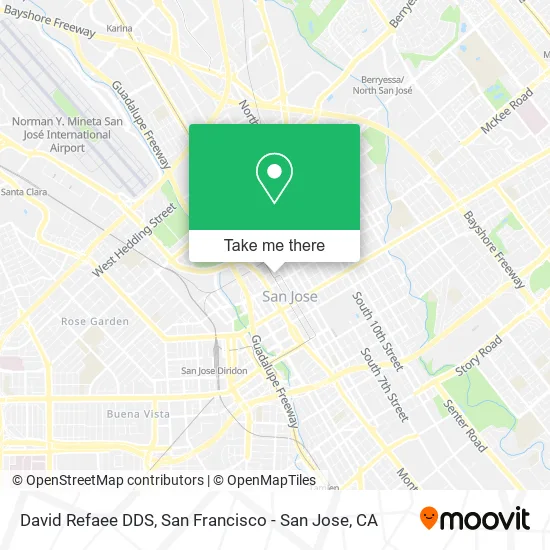 Mapa de David Refaee DDS