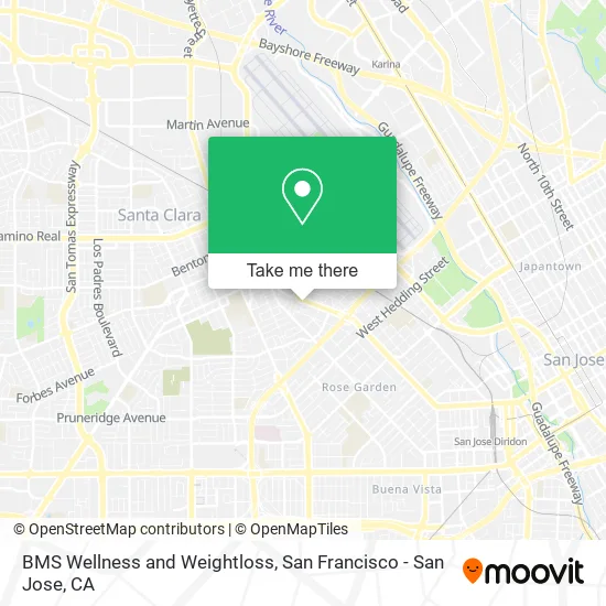 BMS Wellness and Weightloss map