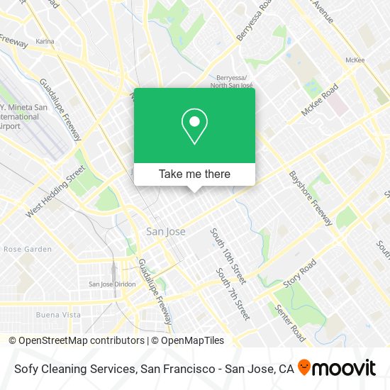 Sofy Cleaning Services map