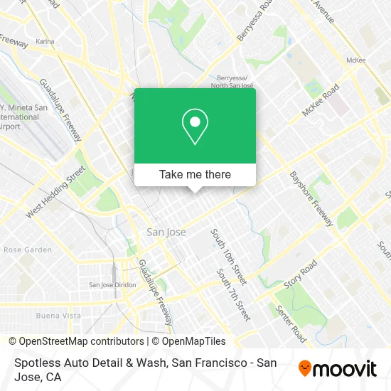 Spotless Auto Detail & Wash map