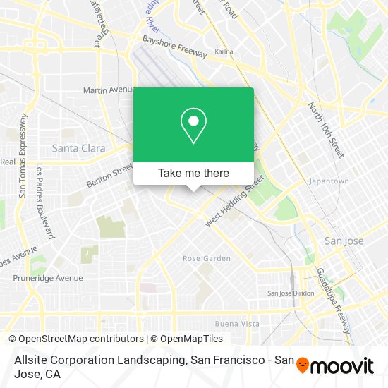Allsite Corporation Landscaping map
