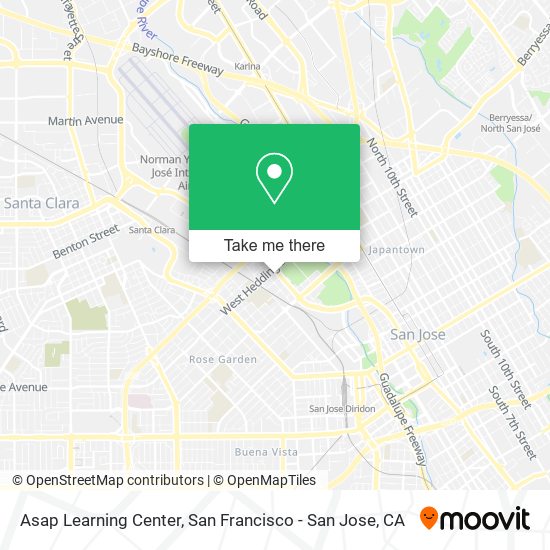 Asap Learning Center map