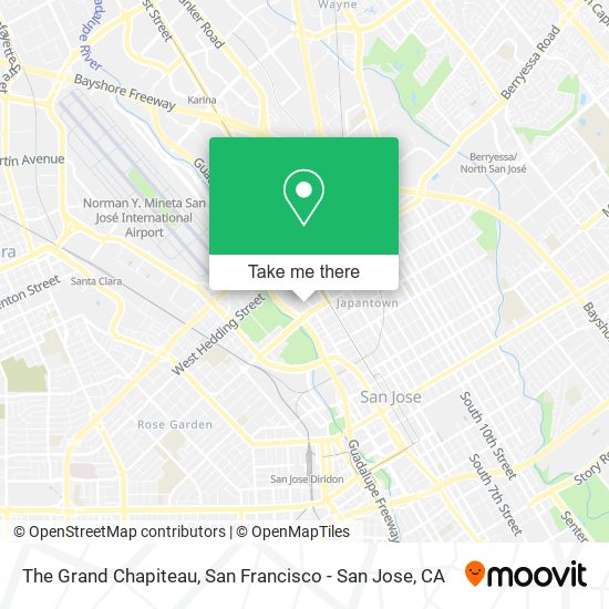 Mapa de The Grand Chapiteau