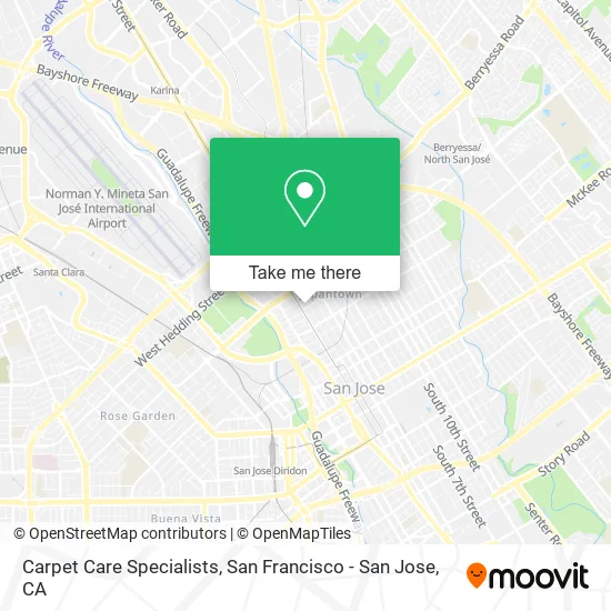Mapa de Carpet Care Specialists