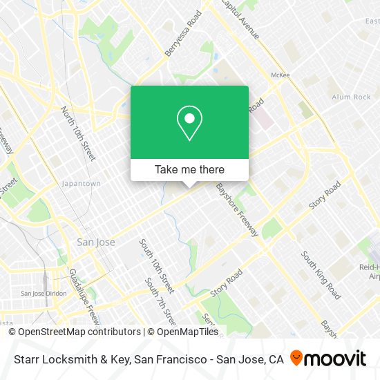 Mapa de Starr Locksmith & Key