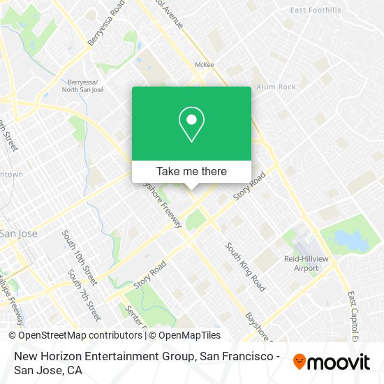 New Horizon Entertainment Group map