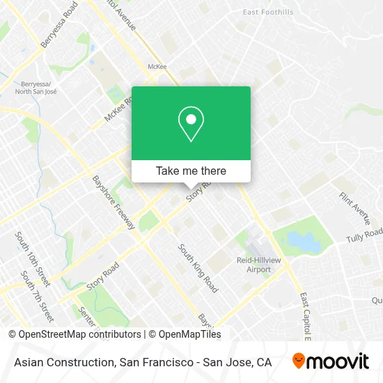 Asian Construction map