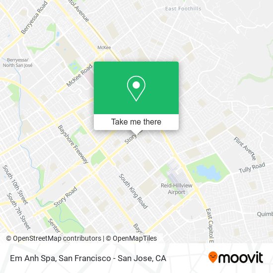 Mapa de Em Anh Spa