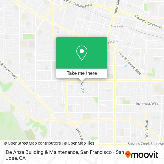 Mapa de De Anza Building & Maintenance
