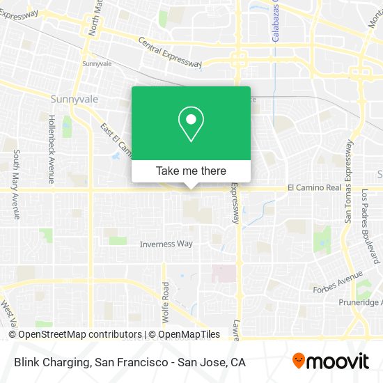 Mapa de Blink Charging