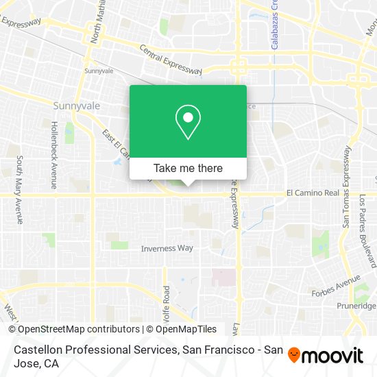 Mapa de Castellon Professional Services