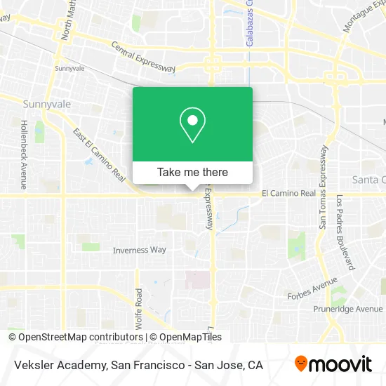 Mapa de Veksler Academy