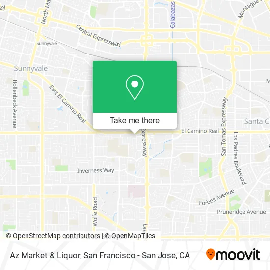 Az Market & Liquor map