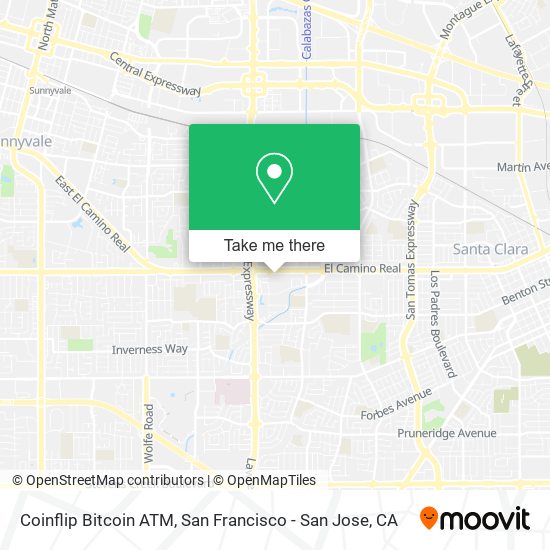 Coinflip Bitcoin ATM map