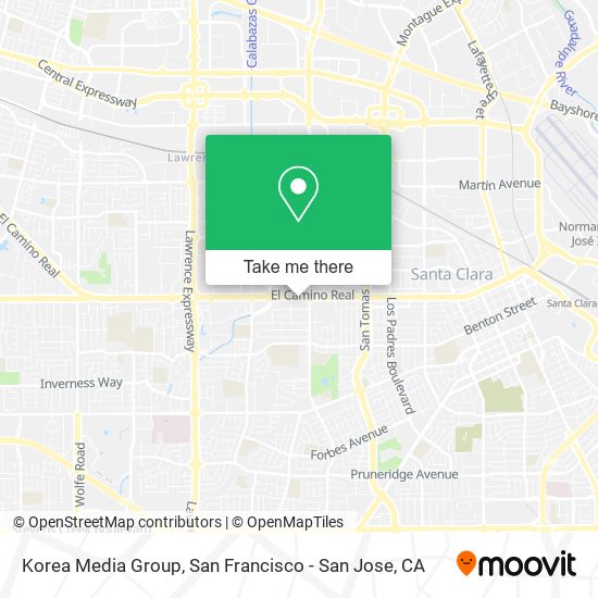 Korea Media Group map