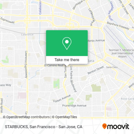 Mapa de STARBUCKS