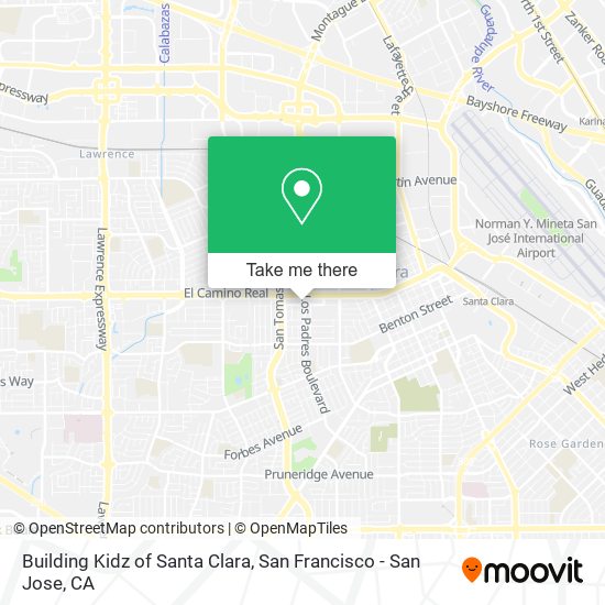 Building Kidz of Santa Clara map