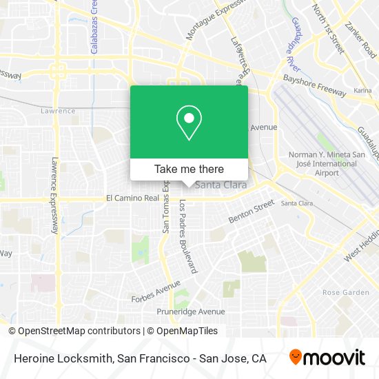 Mapa de Heroine Locksmith