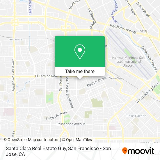 Santa Clara Real Estate Guy map