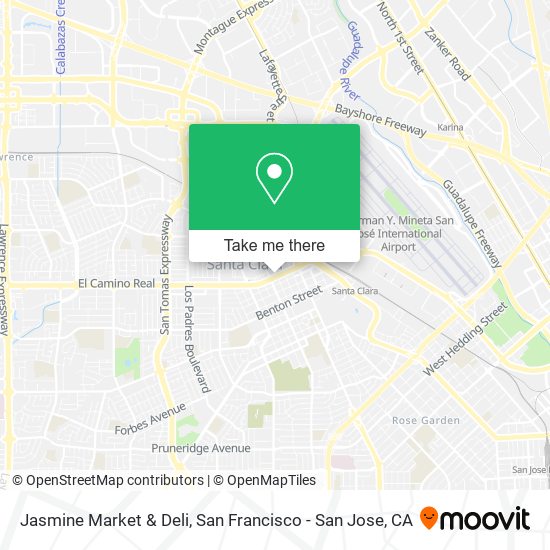 Jasmine Market & Deli map