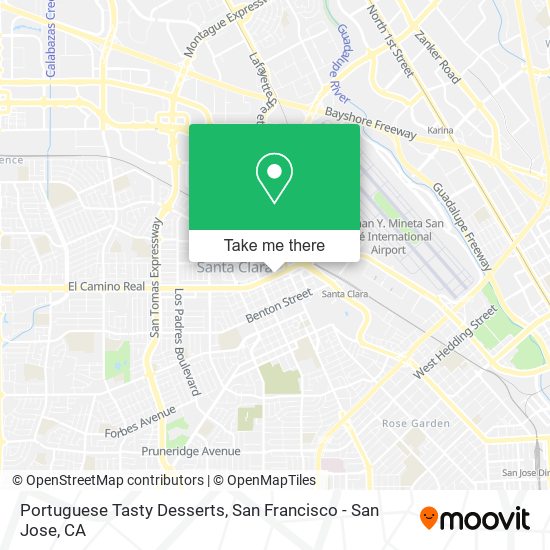 Portuguese Tasty Desserts map