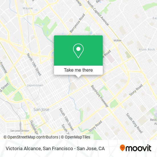 Mapa de Victoria Alcance