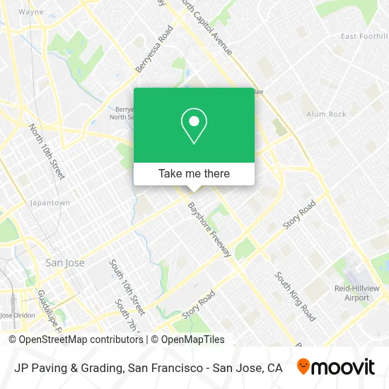 JP Paving & Grading map