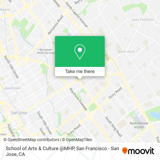 Mapa de School of Arts & Culture @MHP