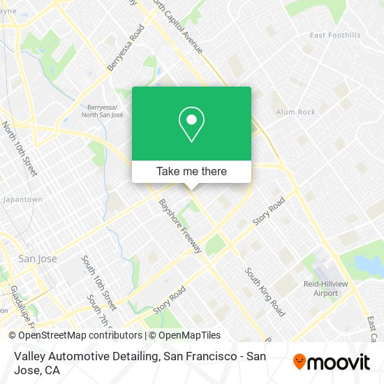 Valley Automotive Detailing map