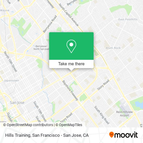 Mapa de Hills Training