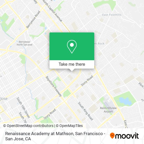 Renaissance Academy at Mathson map