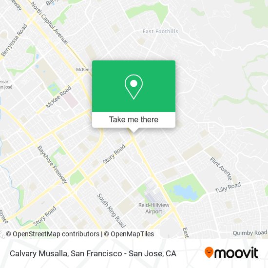 Mapa de Calvary Musalla