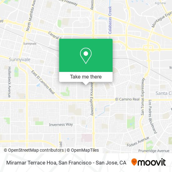 Miramar Terrace Hoa map