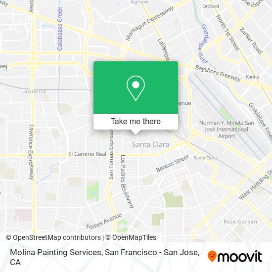 Mapa de Molina Painting Services