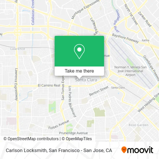 Carlson Locksmith map