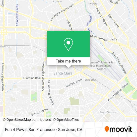 Mapa de Fun 4 Paws