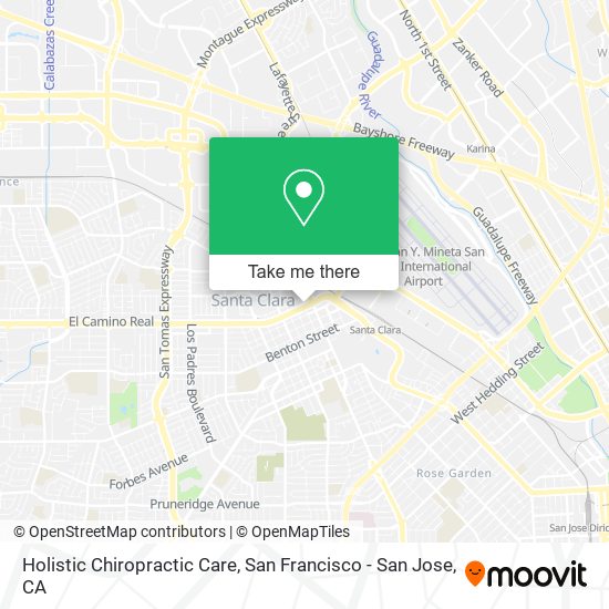 Holistic Chiropractic Care map