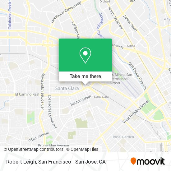 Mapa de Robert Leigh