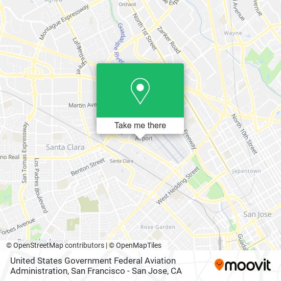 United States Government Federal Aviation Administration map