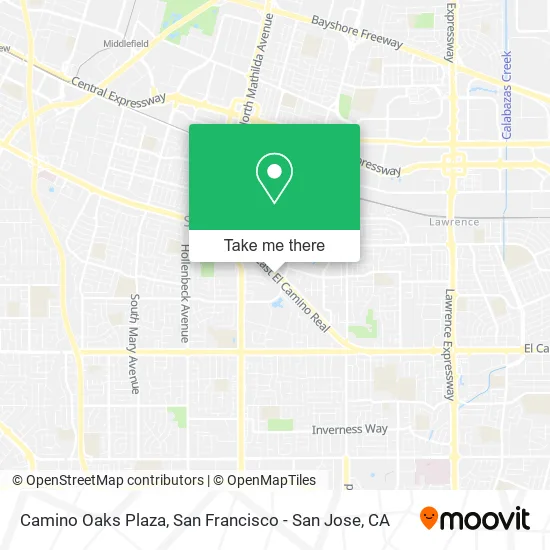 Camino Oaks Plaza map