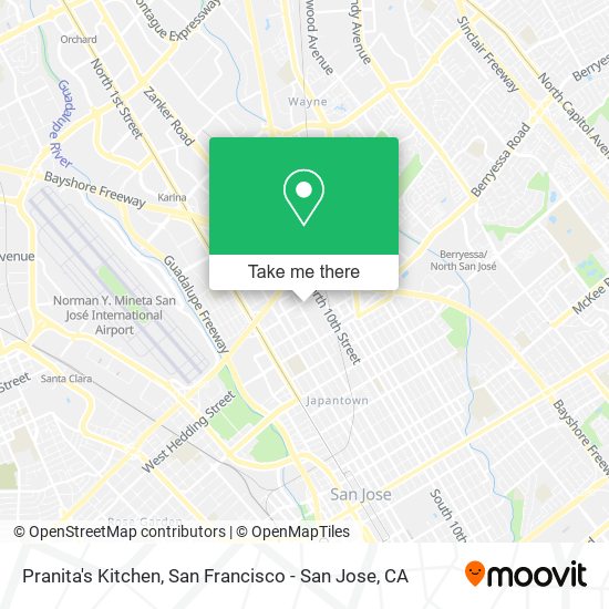Mapa de Pranita's Kitchen
