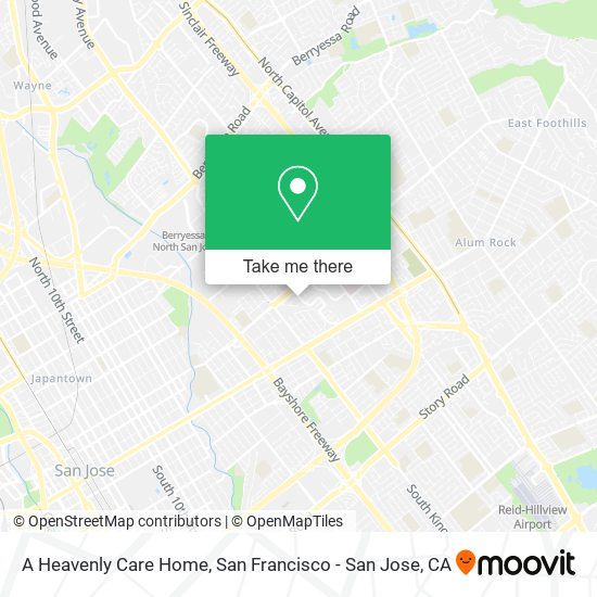 A Heavenly Care Home map