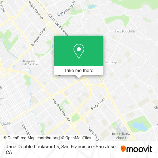 Jace Double Locksmiths map