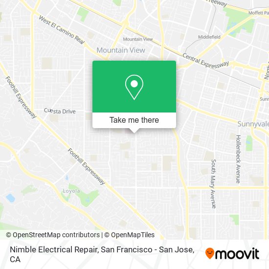 Mapa de Nimble Electrical Repair